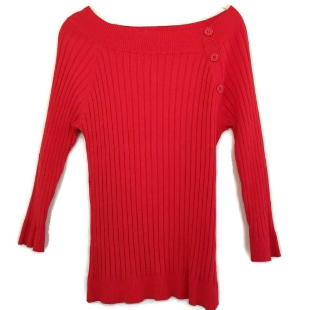 UNIFORM RED SWEATER